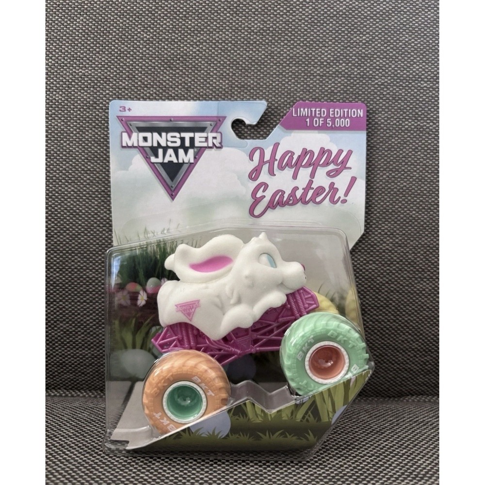 Monster Jam 1:64 Limited Edition Easter Bunny Exclusive 2026 1/5000